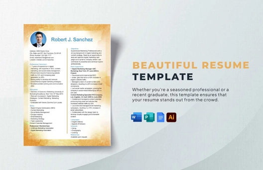 Beautiful Resume Template