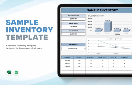 Sample Inventory Template