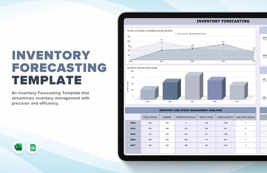 Inventory Forecasting Template