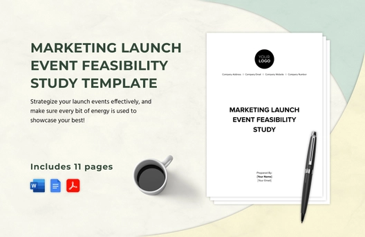 Marketing Launch Event Feasibility Study Template