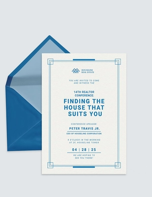 Business Workshop Invitation Template