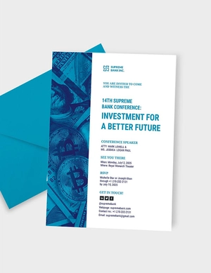 Investment Seminar Invitation Template