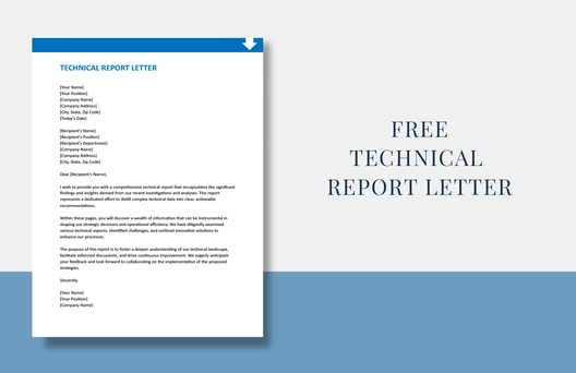 Technical Report Letter