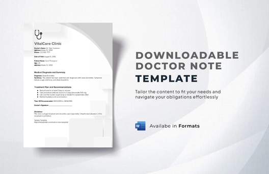 Editable Receipt Template
