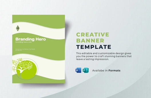 Creative Banner Template