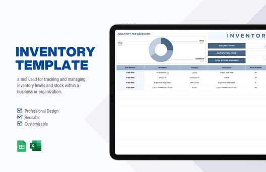 Inventory Template