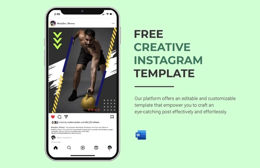 Creative Instagram Template
