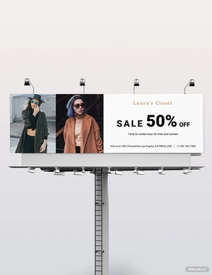 Fashion Billboard Template