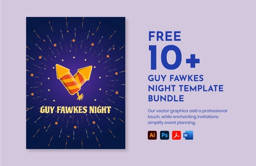 Guy Fawkes Night Bundle Clipart
