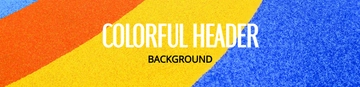 Free Colorful Header Background Template to Edit Online