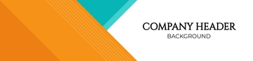 Free Company Header Background Template to Edit Online
