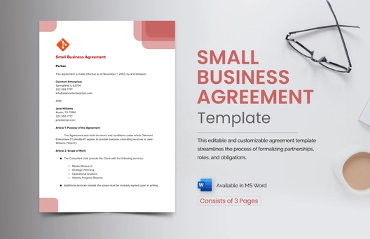 Small Business Agreement Template