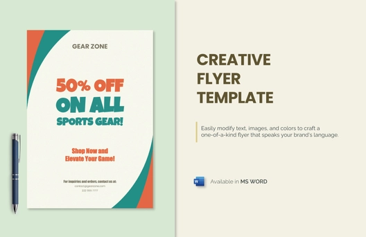Creative Flyer Template