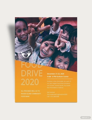 Charity Fundraising Flyer Template
