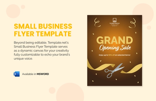 Small Business Flyer Template