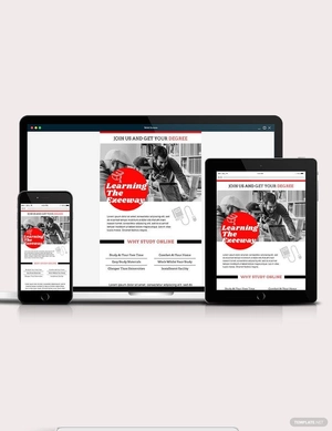 Education Email Ad Template