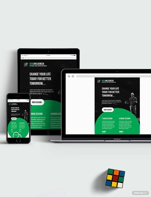 Influencer Email Ad Template
