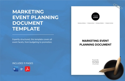 Marketing Event Planning Document Template