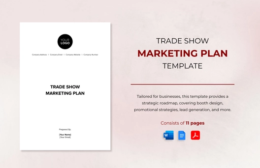Trade Show Marketing Plan Template