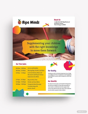 Daycare Flyer Template