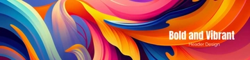 Free Bold and Vibrant Header Design Template to Edit Online Free Bold and Vibrant Header Design Template to Edit Online