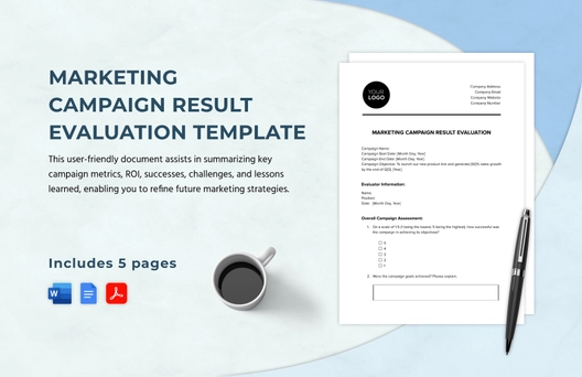 Marketing Campaign Result Evaluation Template