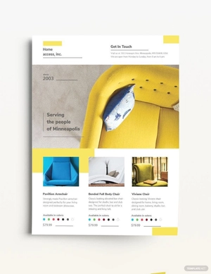 Furniture Store Flyer Template