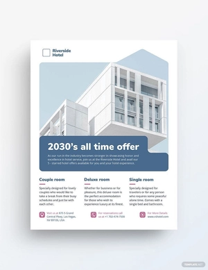 Hotel Flyer Template