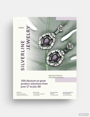 Jewelry Boutique Flyer Template