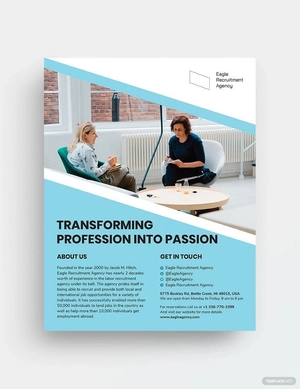 Recruitment Agency Flyer Template