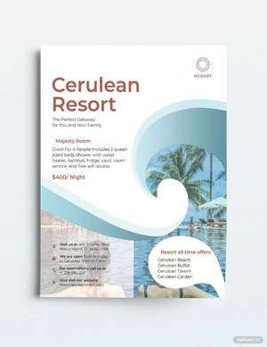 Resort Flyer Template