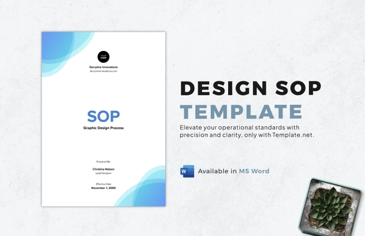 Design SOP Template