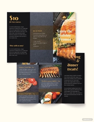 Sale Promotion Brochure Template