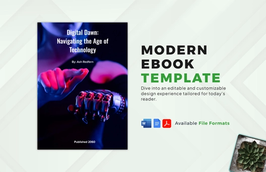 Modern Ebook Template Modern Ebook Template