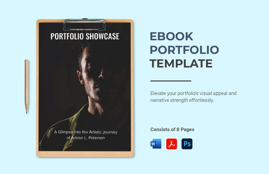 Ebook Portfolio Template Ebook Portfolio Template