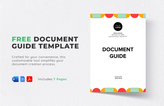 Document Guide Template Document Guide Template