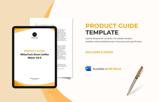 Product Guide Template