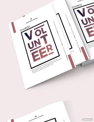 Church Volunteer Flyer Template