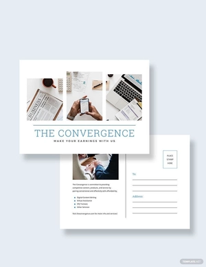 Marketing Postcard Template