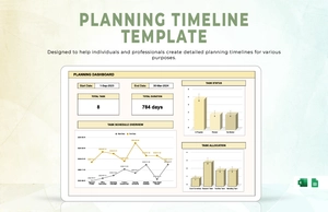 Planning Timeline Template