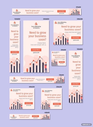 Marketing Google Ad Banner Template