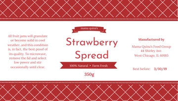 Free Jar Label Template to Edit Online