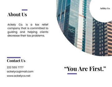 Free Corporate Business Brochure Template to Edit Online