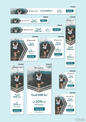 Simple Web Banner Ads Template