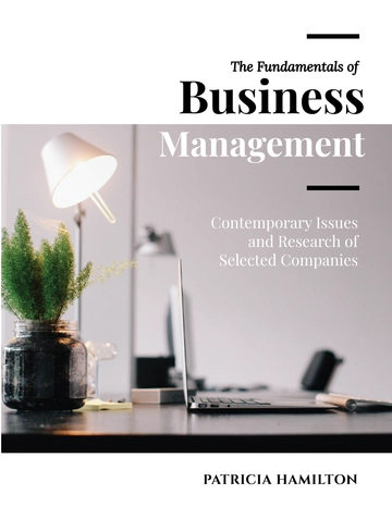 Free Sample Business Management Book Cover Template to Edit Online