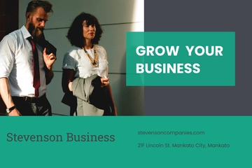 Free Multi Purpose Business Postcard Template to Edit Online