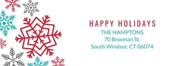 Free Holiday Address Label Template to Edit Online