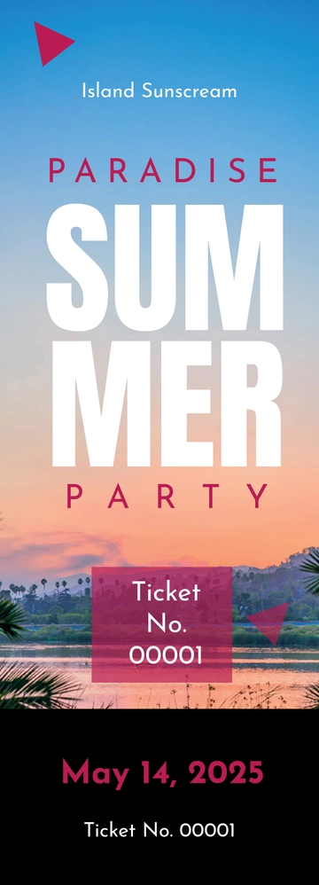 Free Entry Ticket Template to Edit Online