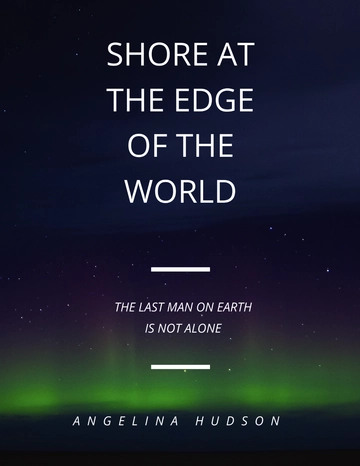 Free Simple Fiction Book Cover Template to Edit Online