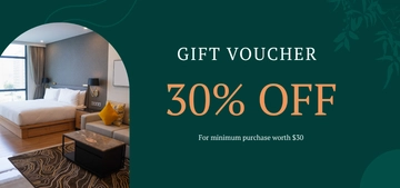 Free Hotel Gift Voucher Template to Edit Online